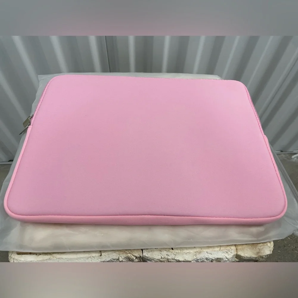 Pink RAINYEAR Protective Case Fluffy Lining Cover Bag 15.4'' MacBook Pro Sleeve